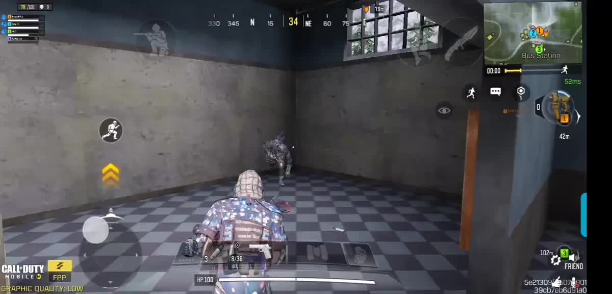 Axe kill in CODM Battle Royal!