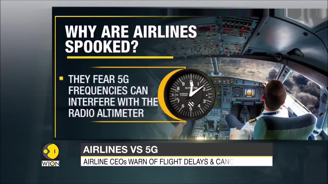 Airlines, Telecom Companies At Loggerheads Over 5g Rollout