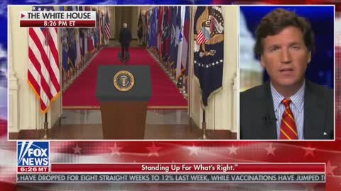 Tucker Carlson Reacts LIVE to Biden Speech — Internet ERUPTS