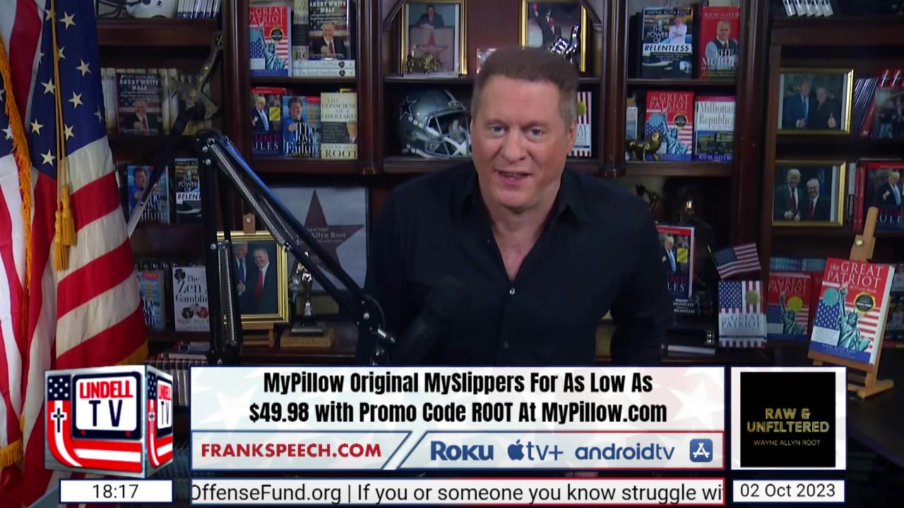 Wayne Allyn Root Raw & Unfiltered - October 2nd, 2023