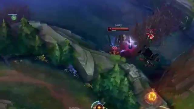 Wonderful team fight case in League of legends