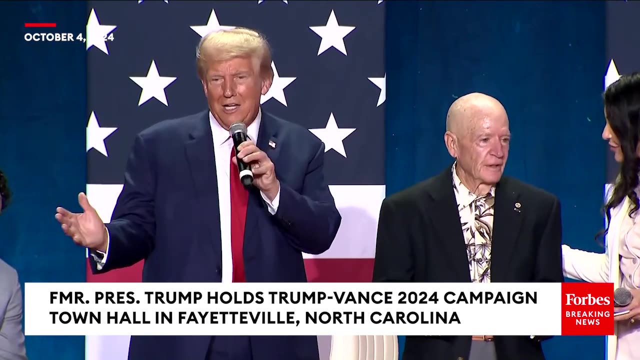 VIRAL MOMENT: Trump Meets In Person Vietnam Veteran Marine Who Gave Him His Purple Heart Post-Butler