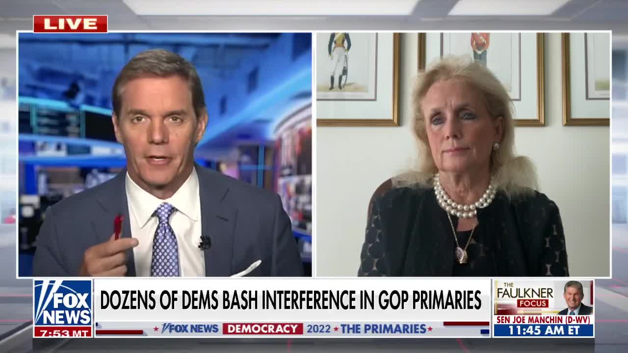 Rep. Debbie Dingell on Dems interfering in GOP primaries :We need campaign finance reform so this doesn't happen