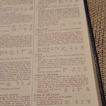 Μετά την μύηση, κάθε Ελευθεροτέκτονας αποκτά μια έκδοση της Βίβλου που έχει μασονική ερμηνεία !