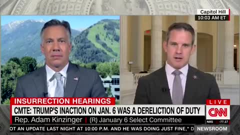 RINO Kinzinger Makes RIDICULOUS Comparison Between Jan 6 And The Civil War