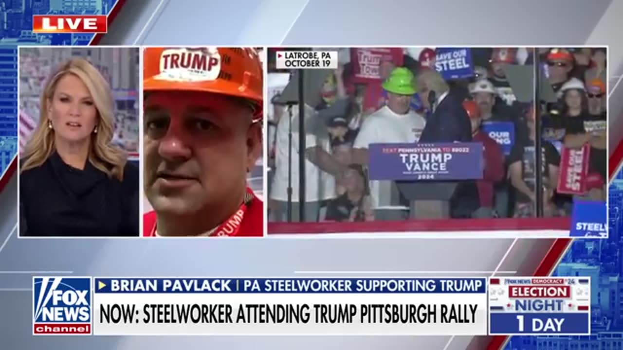 PA steelworker says a lot of workers are 'tired of Democrats'