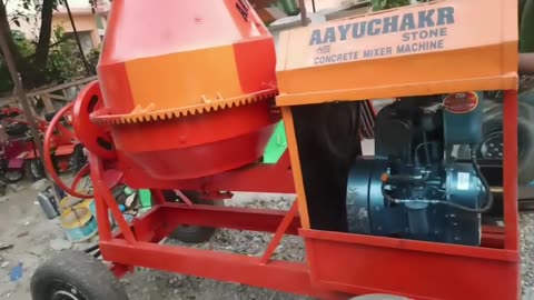 concrete mixture machine