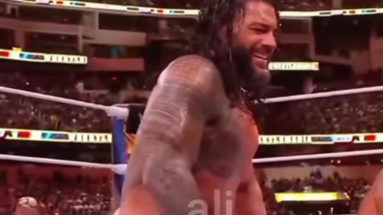 WWE Roman Range (Exclusive) yesterday