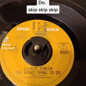 Carly Simon 45 record