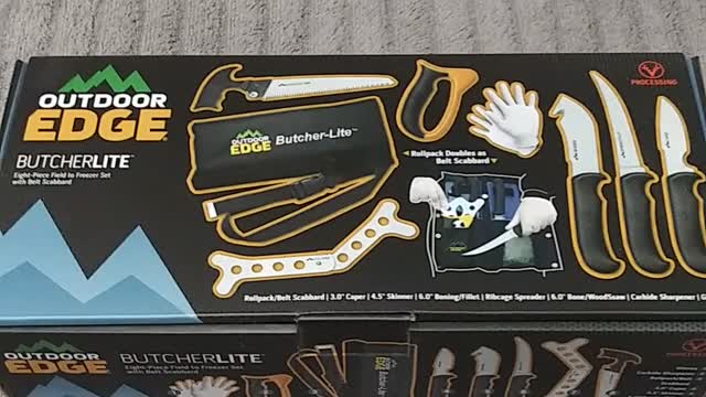 Outdoor Edge Butcher Lite Unboxing and Review