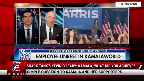 Shark Tank's Kevin O’Leary: Kamala, What Did You Achieve?