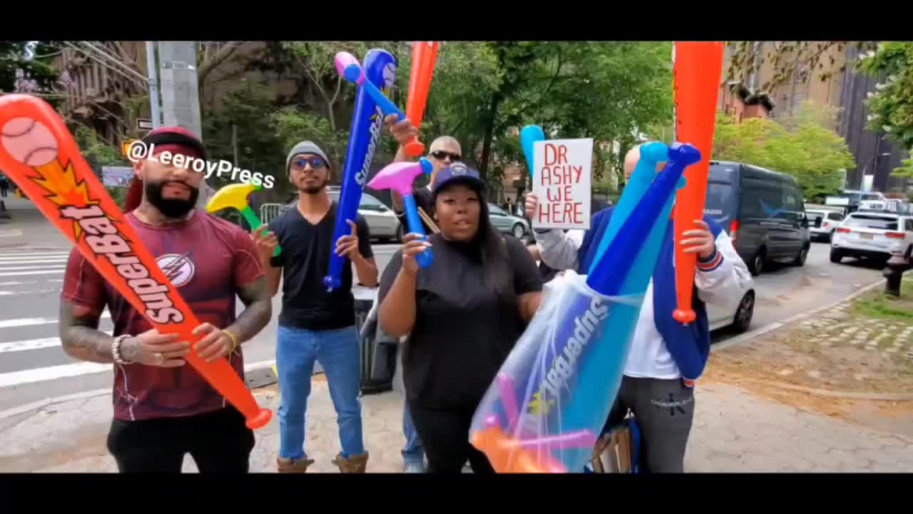 NYC Activists Show Up to the Residence of Ashwin Vasan With the Bats and Hammers He Claims They Have