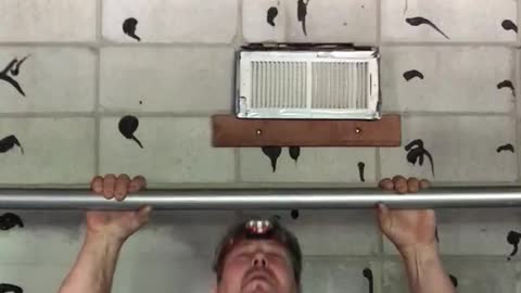 Extreme plumbing pull ups