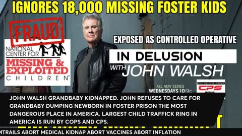 AMERICAS MOST WANTED JOHN WALSH CHILD SEX TRAFFICK RINGS