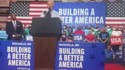 Biden Rally: You stole Election, you're a pedophile too!