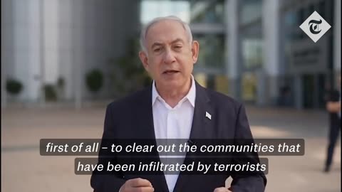 We are at war,' Israeli PM Netanyahu says after Gaza militants infiltrate