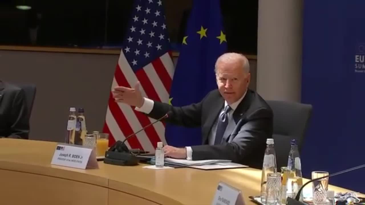 Biden Gets Lost Reading His Notes At G7 Summit