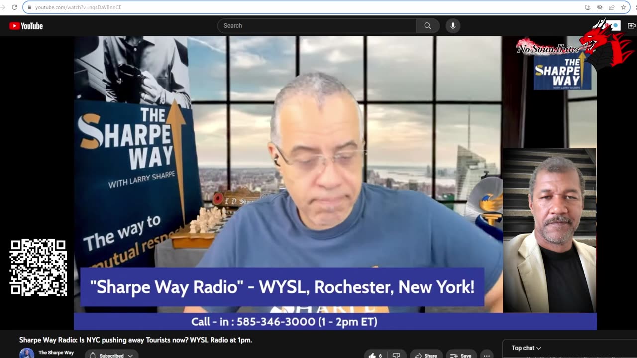 Illegal alien crisis crushing small biz - WYSL radio with Larry Sharpe