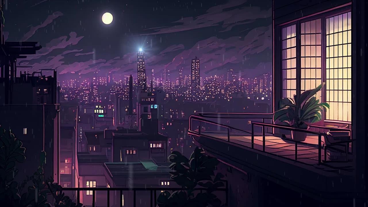 Lofi Rainy City - Chill Lofi Study Beats