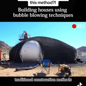 BUILD A HOUSE USING BUBBLES