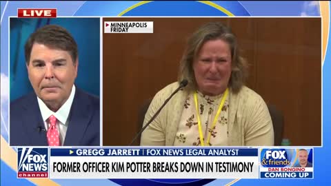 Kim Potter breaks down during testimony