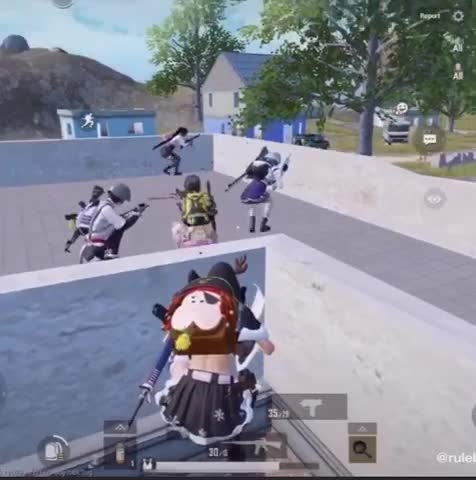 A funny clip tries to mock his opponent and get some rebellion