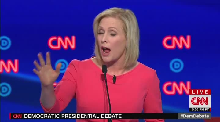 Dem debates: Gillibrand on what white privilege is in America