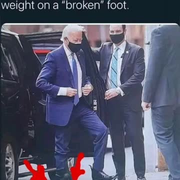 Joe Biden rides bike