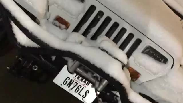 Jeep wrangler yj snow cold start