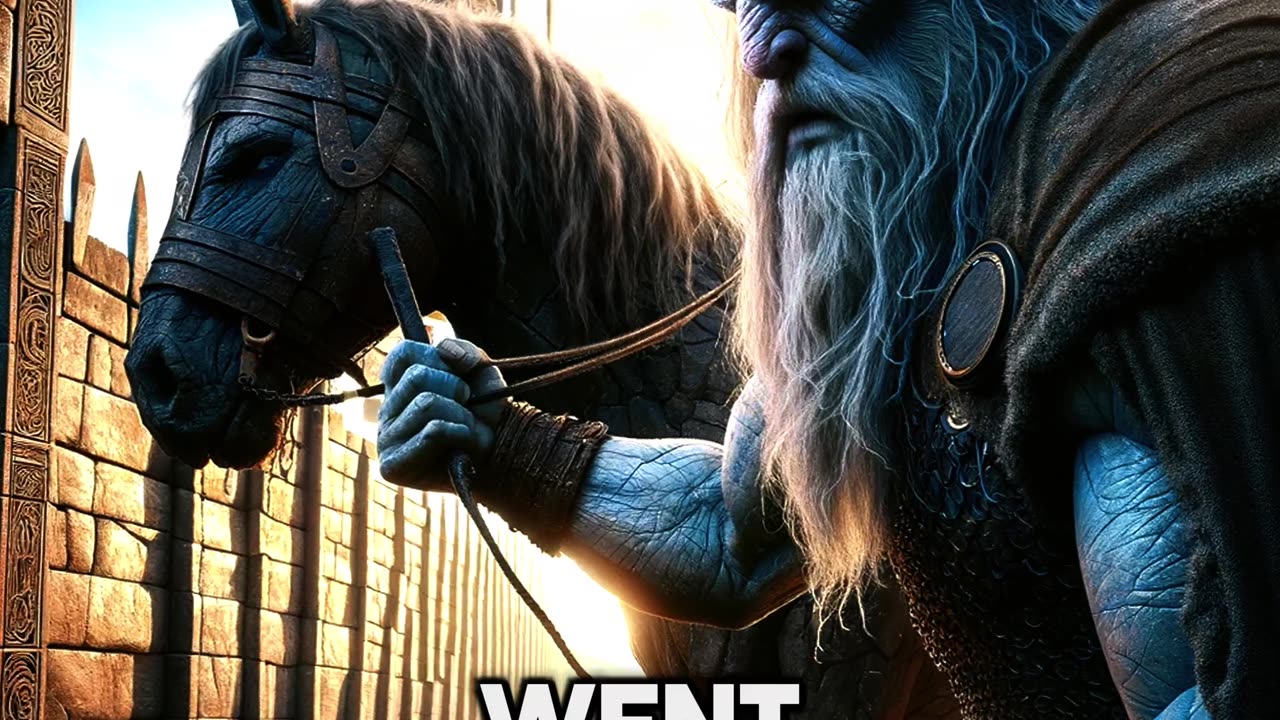 Sfadilfari the Overworked Horse #mjolnir #ragnarok #fenrir #sif #aesir #vanir #freya #heimdall