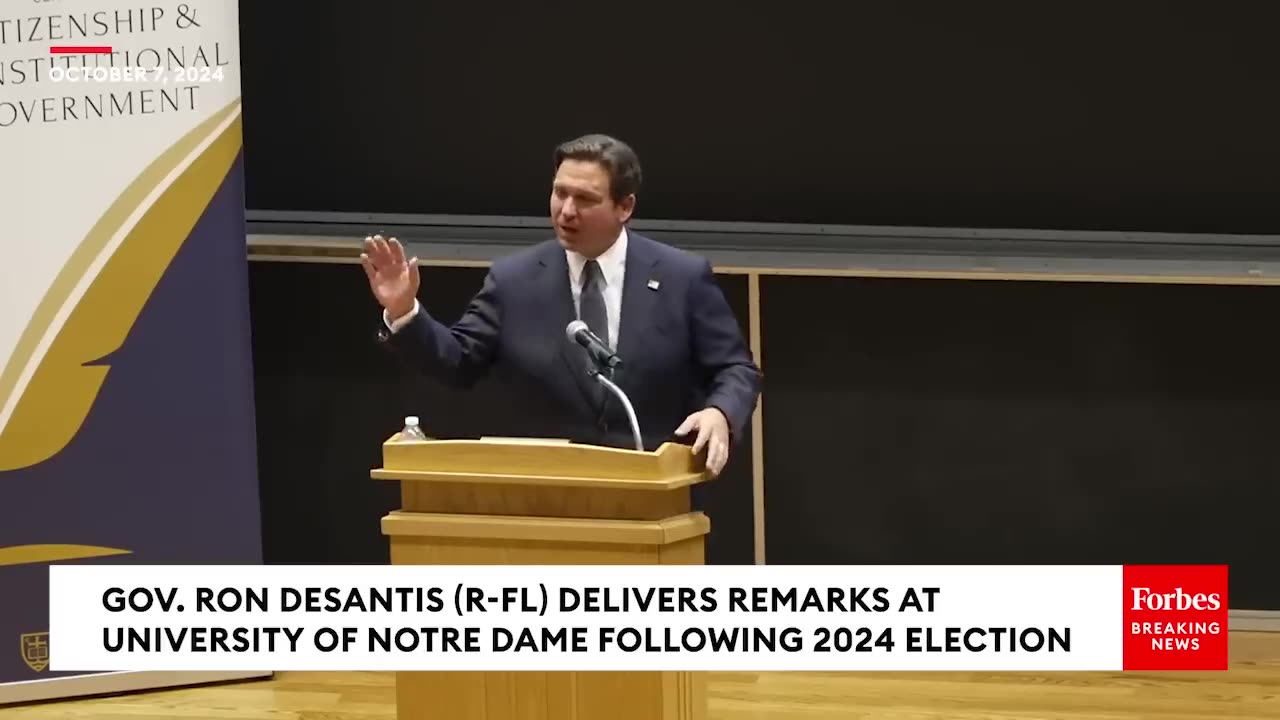 DeSantis Asked- 'Have You Been Offered And If So, Would You Take, A Position In The Trump Admin-'