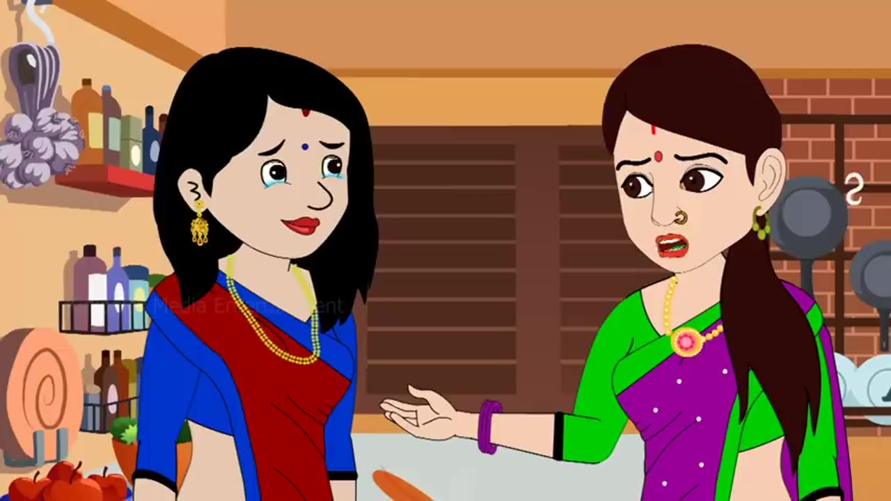 SAS Bahu ki nokjhonk Hindi kahani cartoon