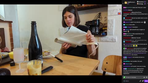 2022-10-15 (2bis) - À table - Twitch Triskelina (version avec chat)