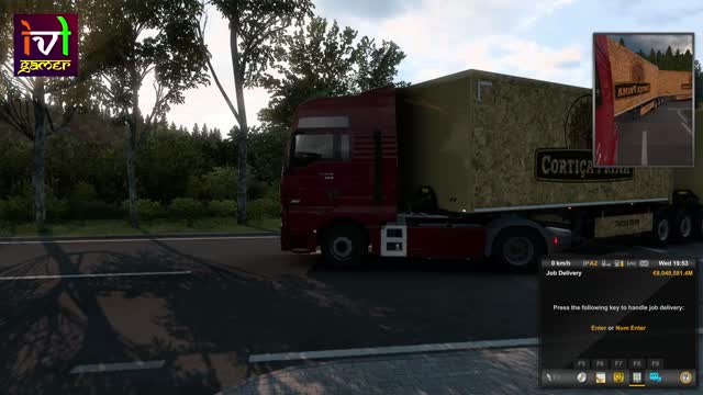 MAN TGX Euro 6 XXL - Delivering Goods At Destination - ETS 2 1.45 - #eurotrucksimulator2 #delivery