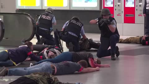 Nurnberg terror shoot in the train station!