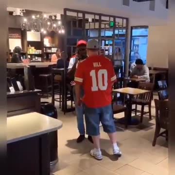 Man Yanks Hat Off Trump Supporter Because Was Triggered － Nobody Did Nothing!