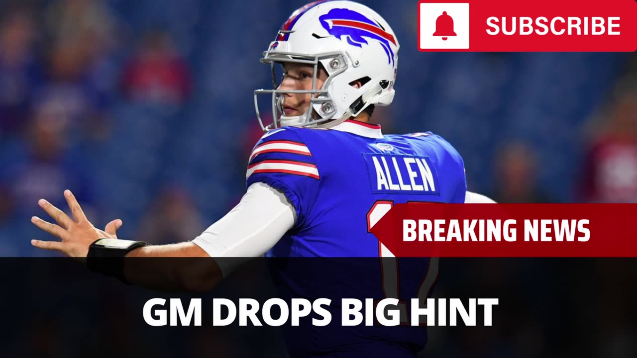 Bills GM Drops Major Hint