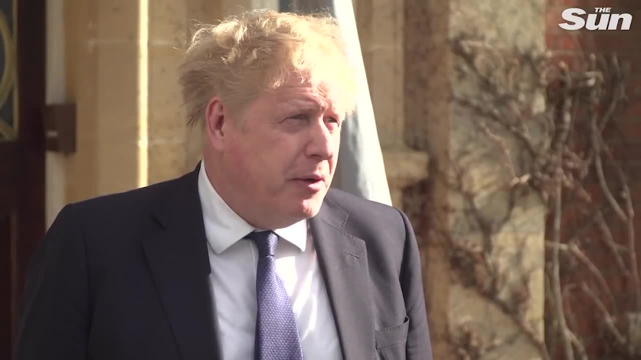 Putin is doubling down on murderous attack against ukraine says boris johnson