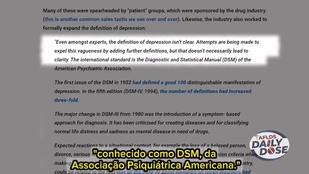 Suavizando os limites do diagnóstico para a depressão _ Dr. Peterson Pierre