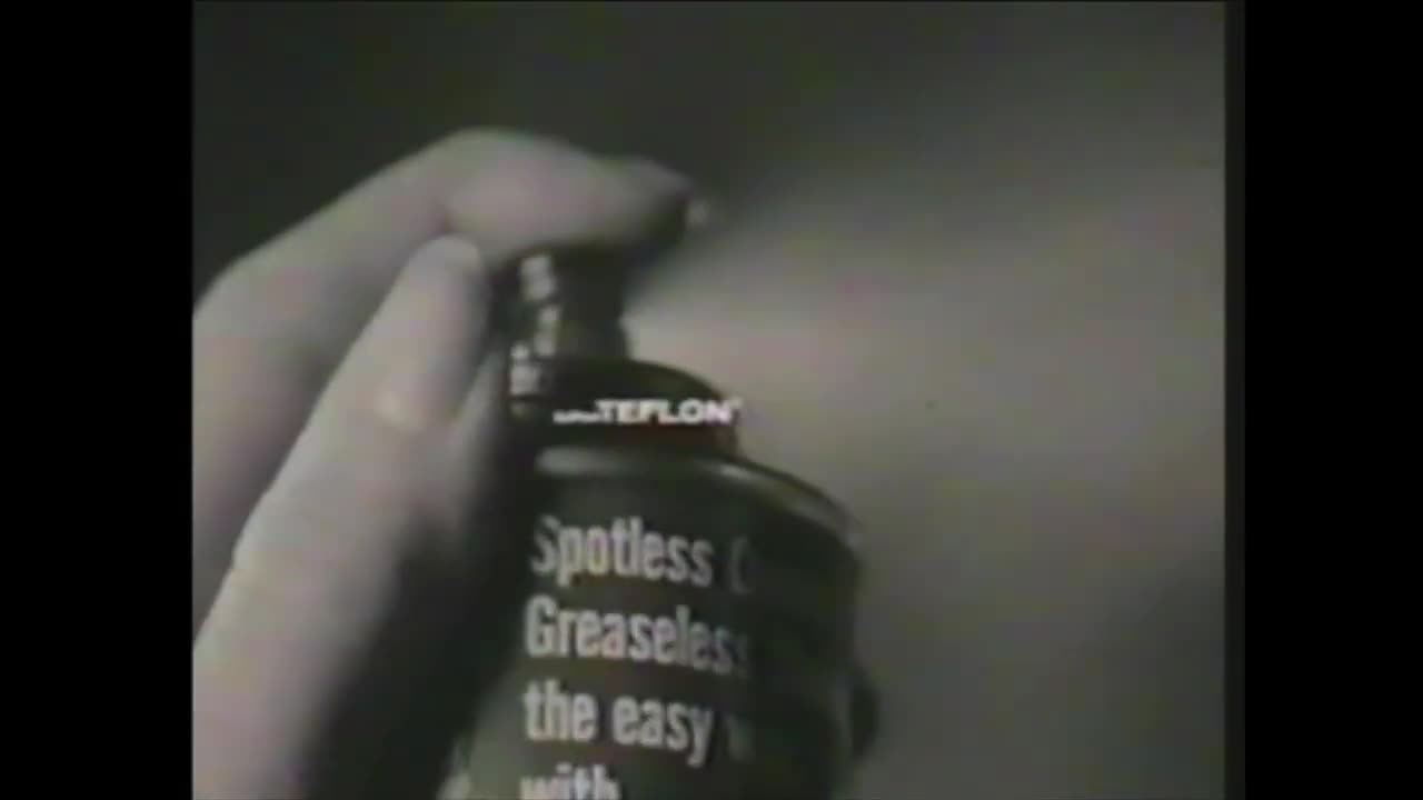 60s Teflon anti stick Spray ( poison from the past )