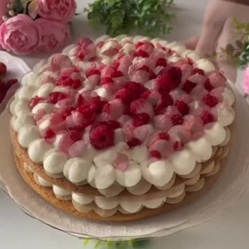 САМЫЙ ЛЕТНИЙ ТОРТ🍓🍓Рецепт