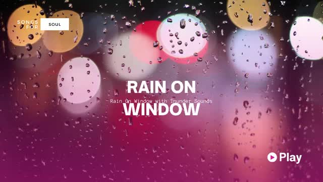 Heavy rain for good sleep
