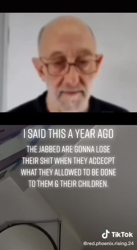 SAID A YEAR AGO-THE JABBED ARE GOING TO LOSE THEIR SH*T