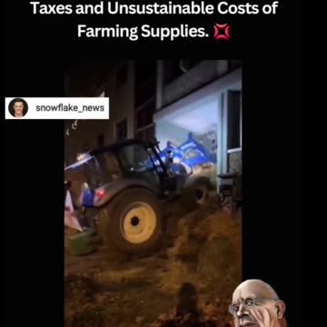 Now it is the turn of the French farmers to protest the obvious actions of the government