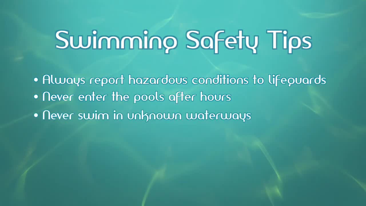 Swimming Safety Tips