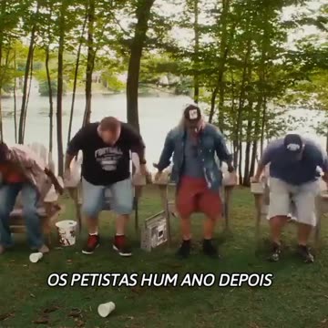 SECOU O LEITE:Os petistas hum ano antes e hum ano depois.