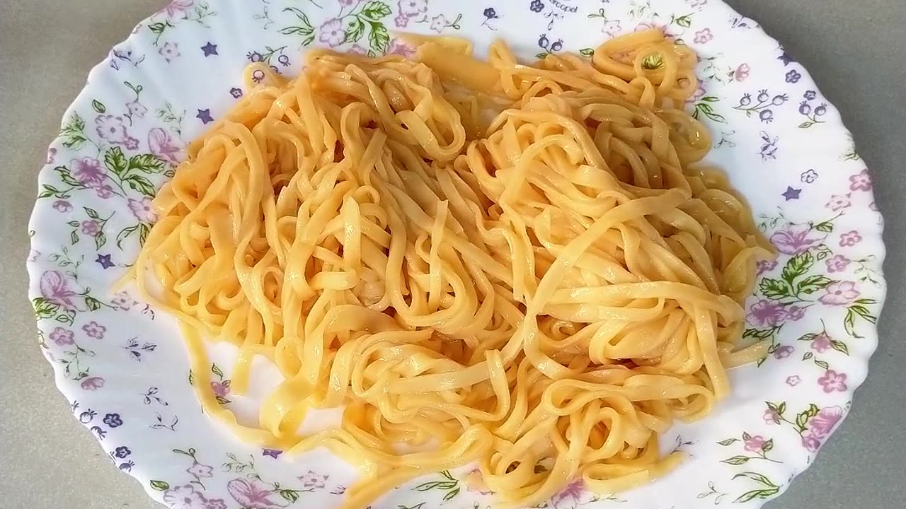 Making Noodles with a WATERMELON Instead of Water