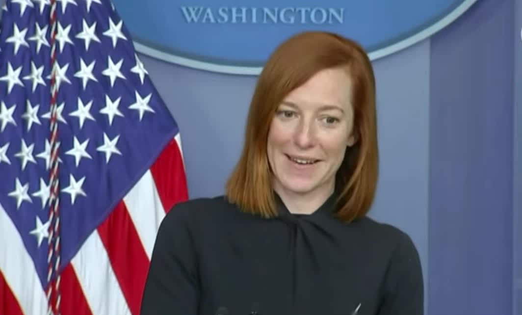 Jen Psaki Gets Zero Questions on National Guard Troops Sleeping in Garages