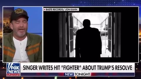 Jon Kahn made an appearance on Fox News to discuss his chart-topping, pro-Trump song Fighter