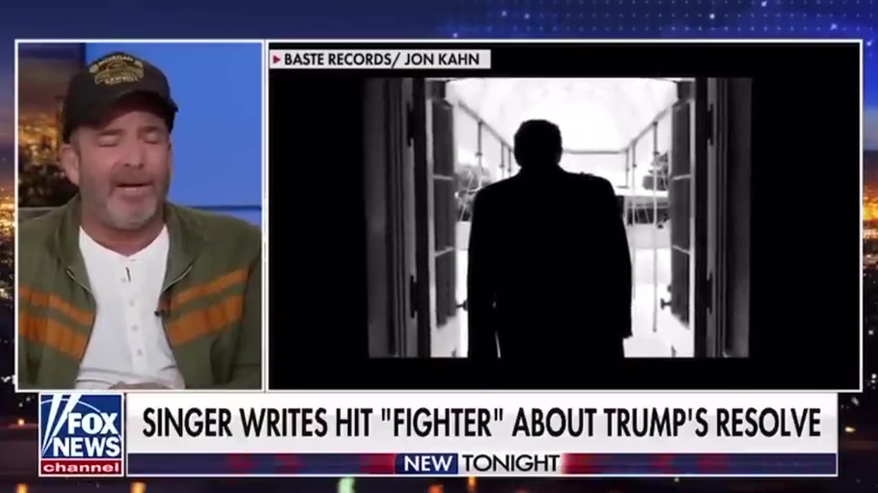 Jon Kahn made an appearance on Fox News to discuss his chart-topping, pro-Trump song Fighter